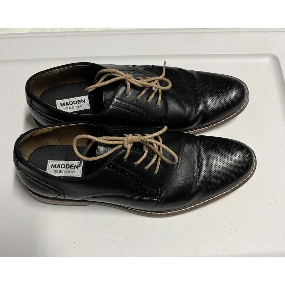 Steve Madden Alk Men's Dress Shoes Size 9 Madden Ortholite